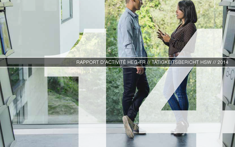 Rapportannuel Jahresbericht 2014 Cover