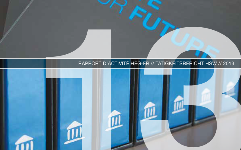 Rapportannuel Jahresbericht 2013 Cover