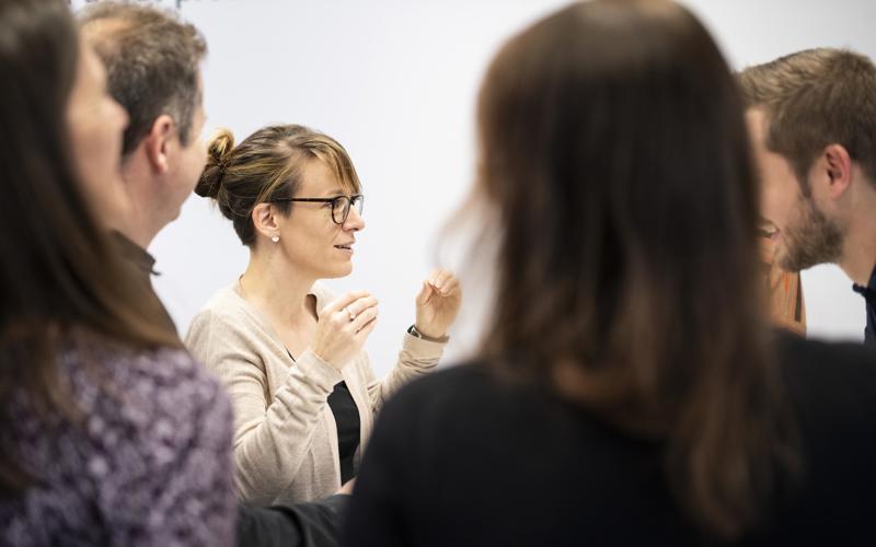 Pause (1) Etudiants de la formation continue en pause