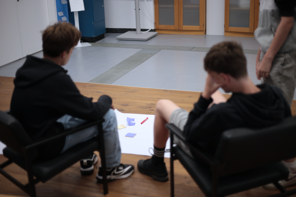 jeunes brainstorming projet Adopreneurs 2025 HEG Fribourg