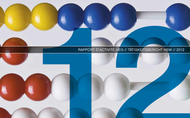 Rapportannuel Jahresbericht 2012 Cover