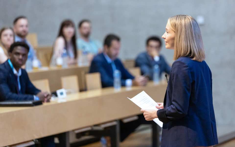 Johanna Gapany, Speech 30th HEG-FR