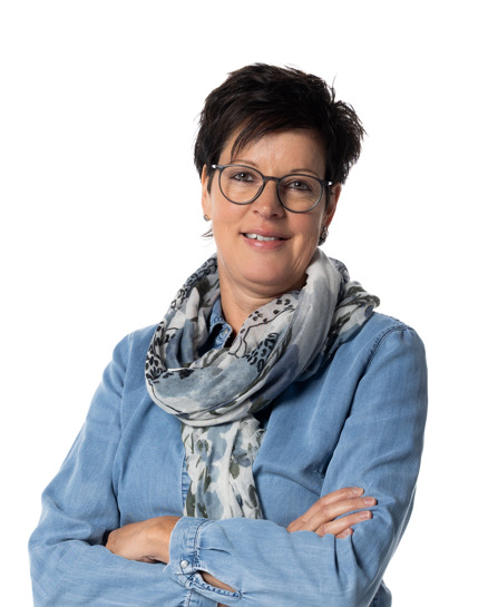 Portrait de Karin Egger, assistante administrative de la HEG de fribourg